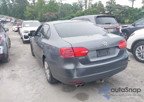 2012 Volkswagen Jetta S из США, поврежденный, VIN 3VW2K7AJ1CM335964